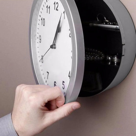 Hidden Safe Large Wall Clock