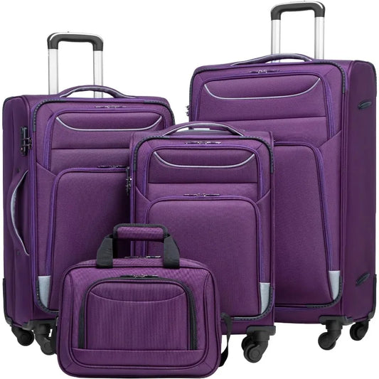Luggage 4 Piece Set Suitcase