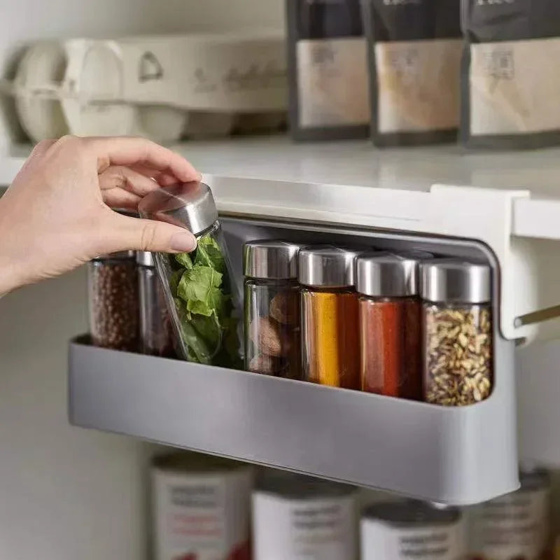 Wall-mounted Kitchen Spice Rack