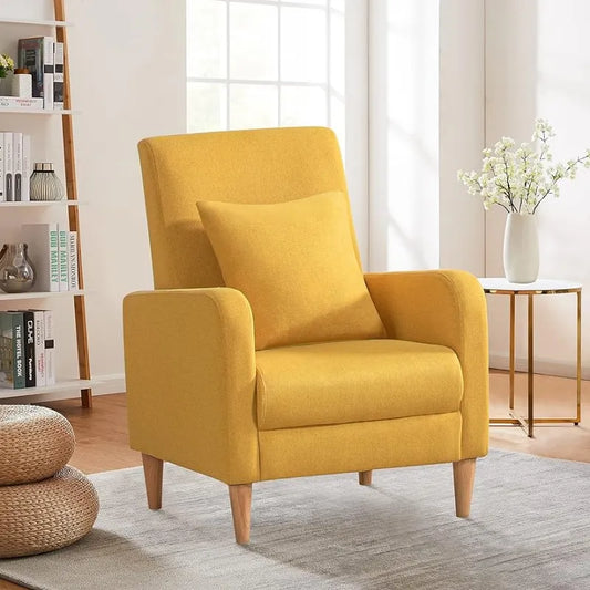 Accent Armchair with Pillow