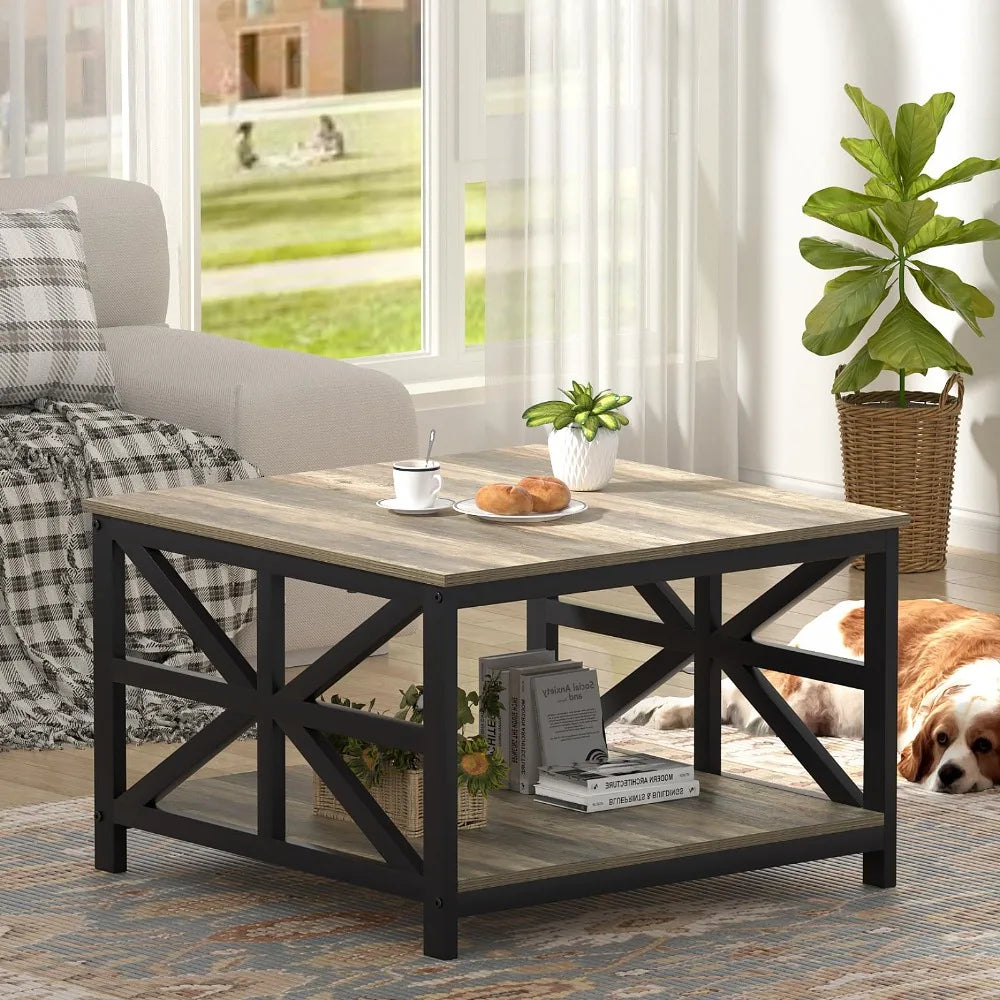 2024 New Coffee Table with Storage,