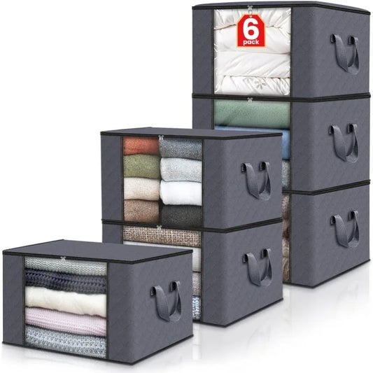 Foldable Blanket Storage Bags,