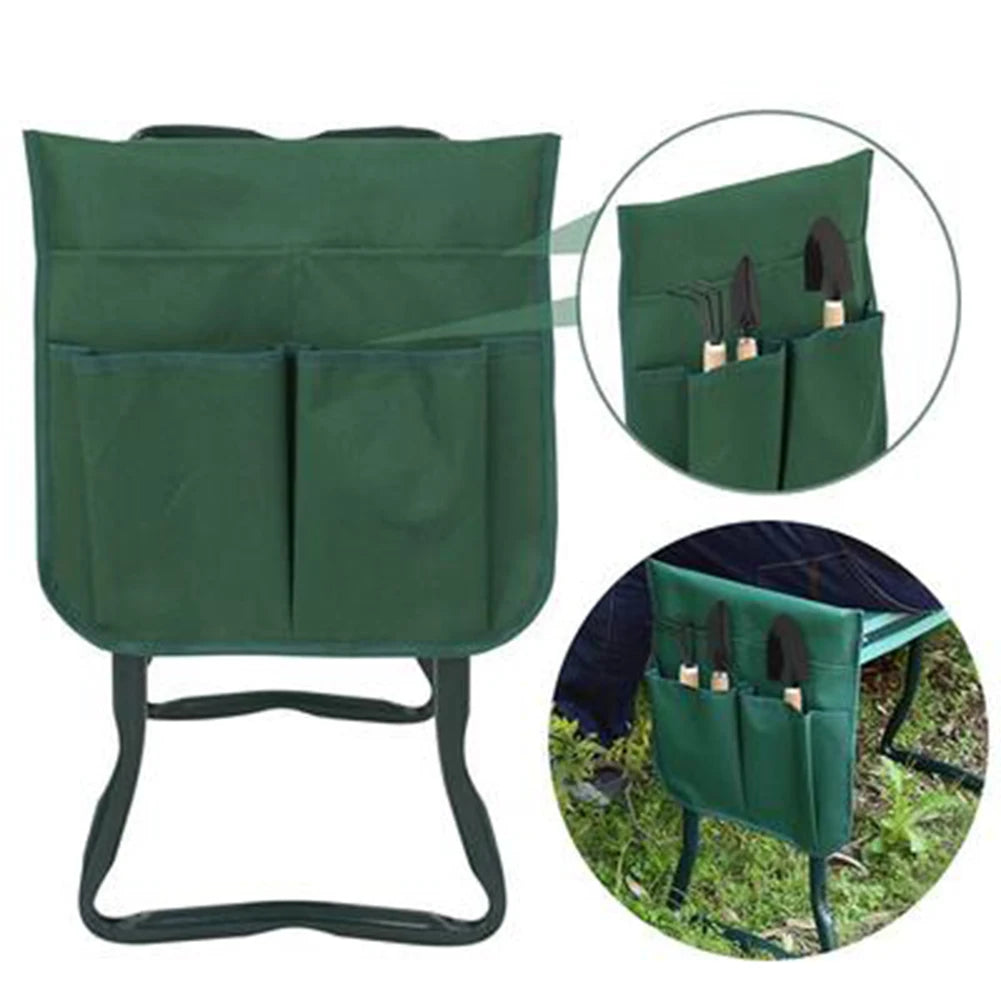 2 Pcs Tool Side Bag Pockets Pouch for Garden