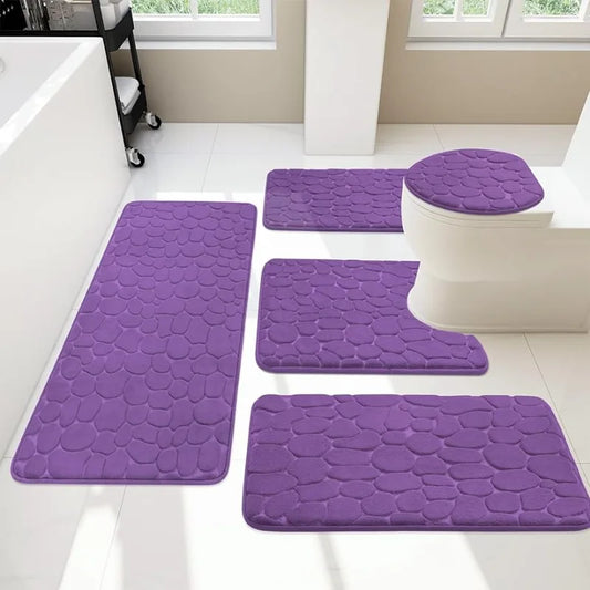 Bathroom mat Set 5 Piece,