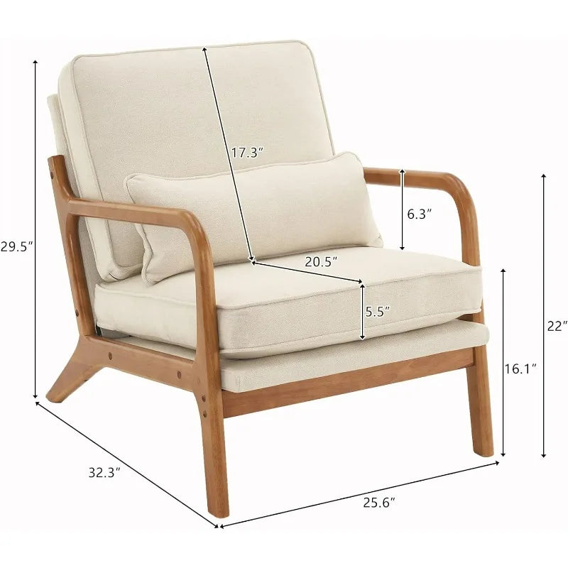 Accent Chair Mid-Century Modern