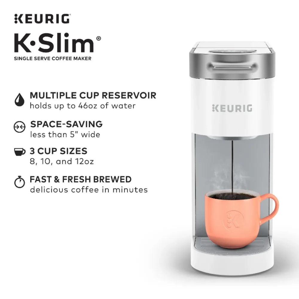 K-Cup Pod Coffee Maker Keurig K-Slim Single Serve