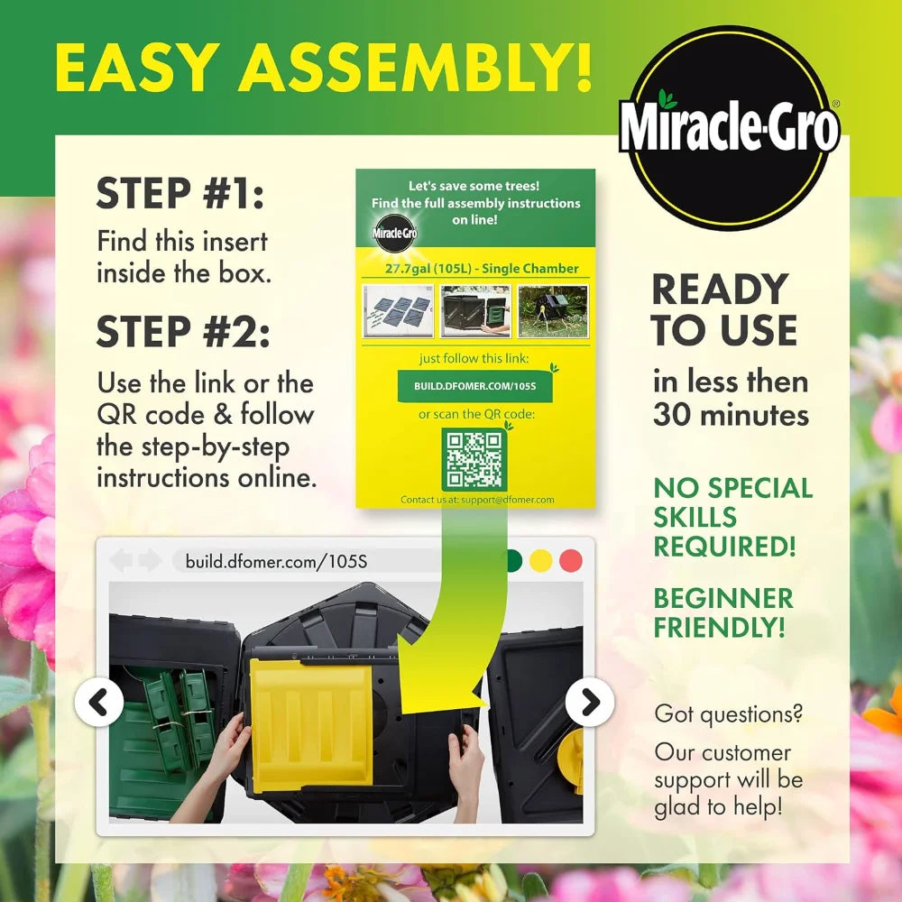 Miracle-Gro Large Composter -