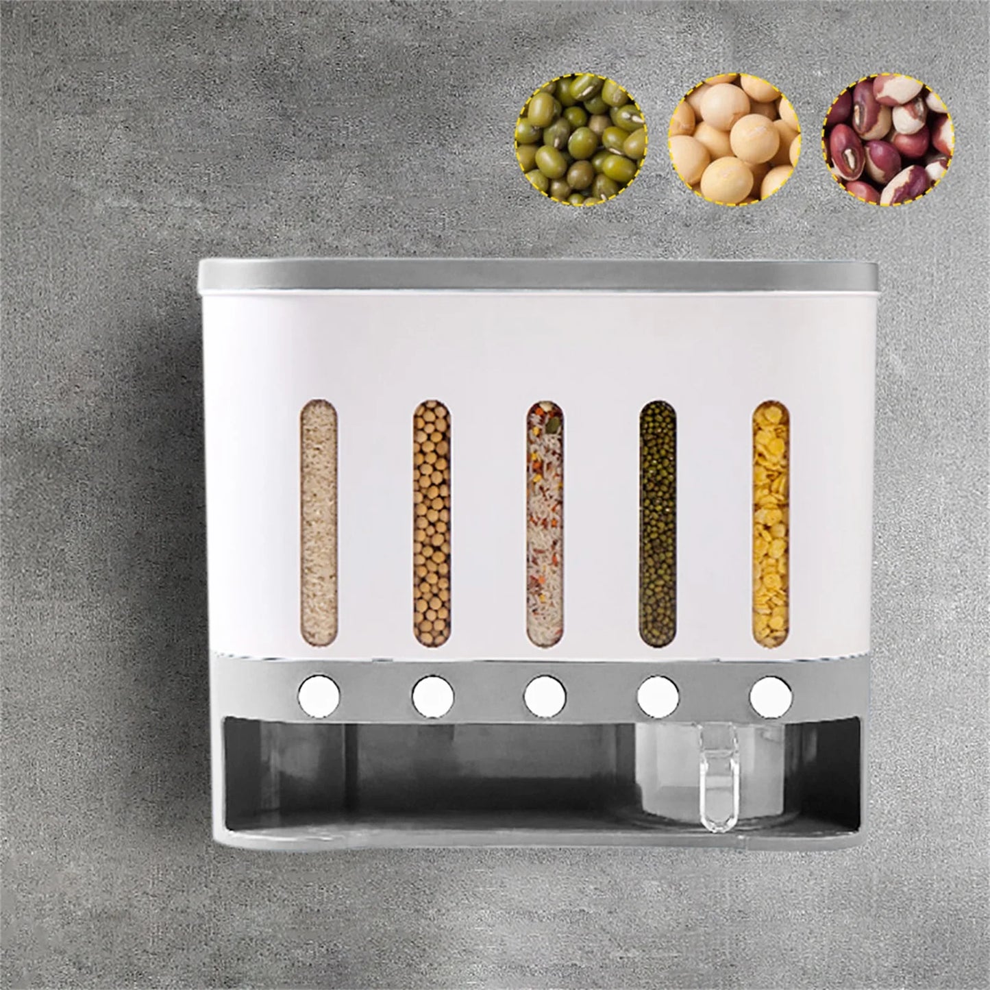 Cereal Dispenser Wall Mounted