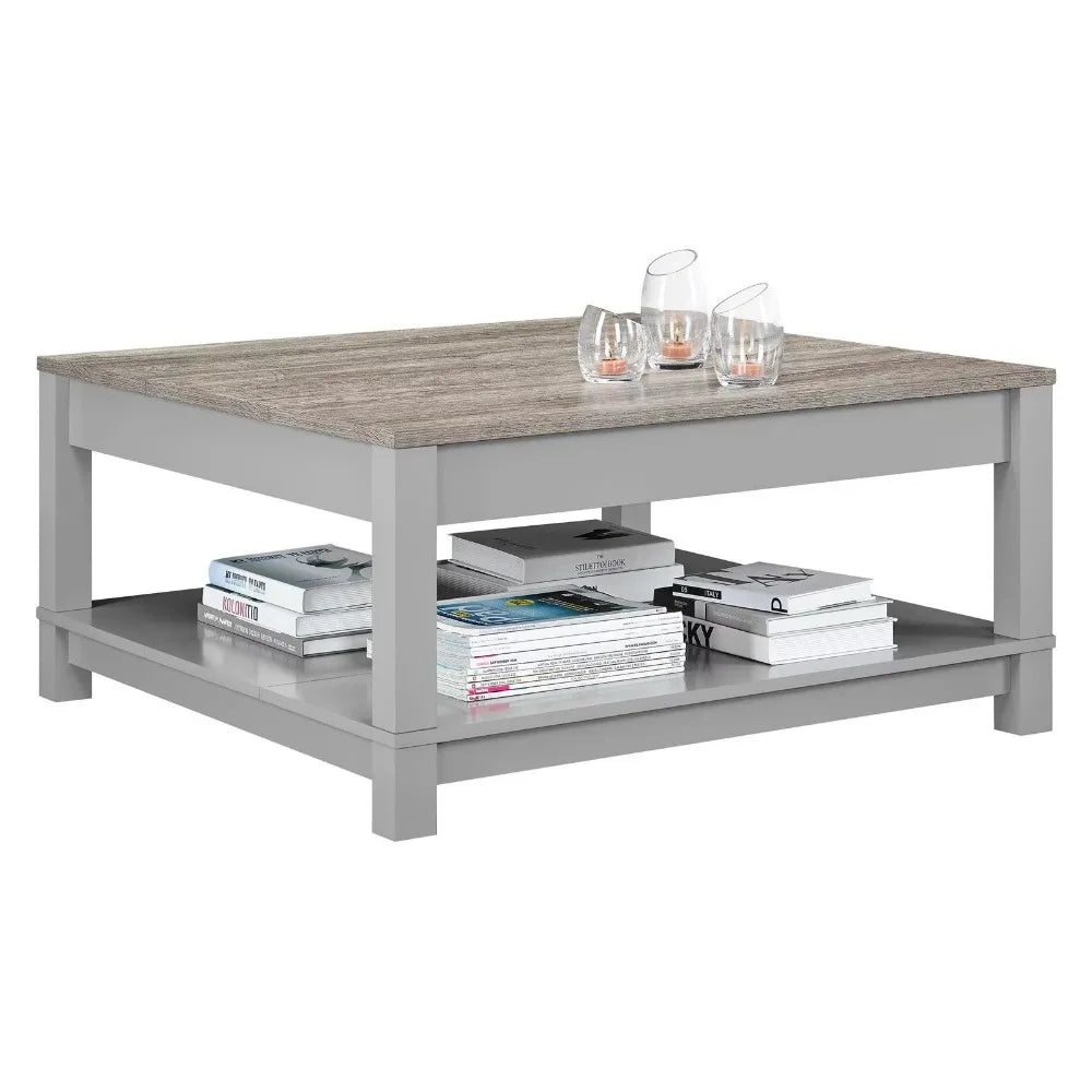 Coffee Table, Gray/Sonoma Oak,