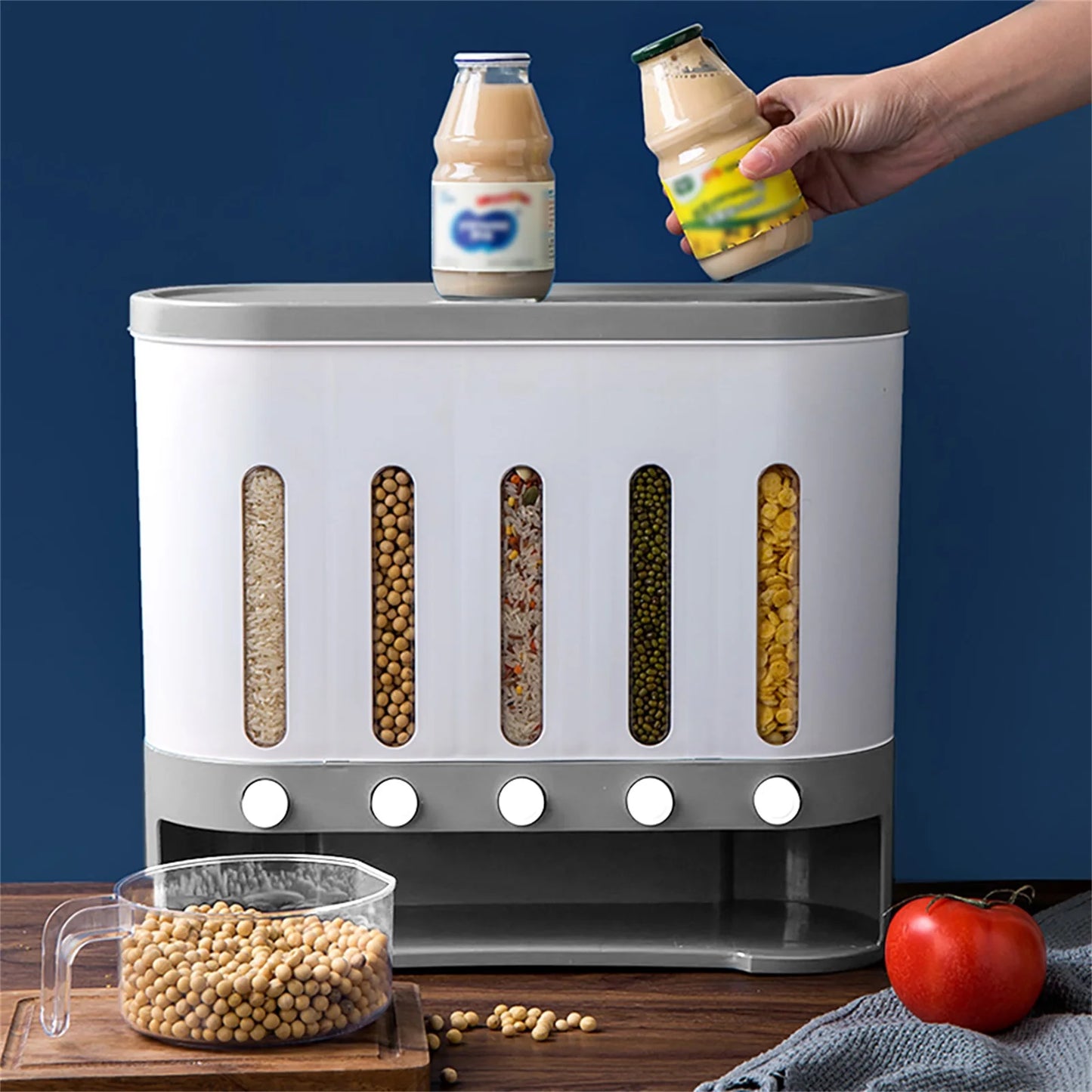 Cereal Dispenser Wall Mounted